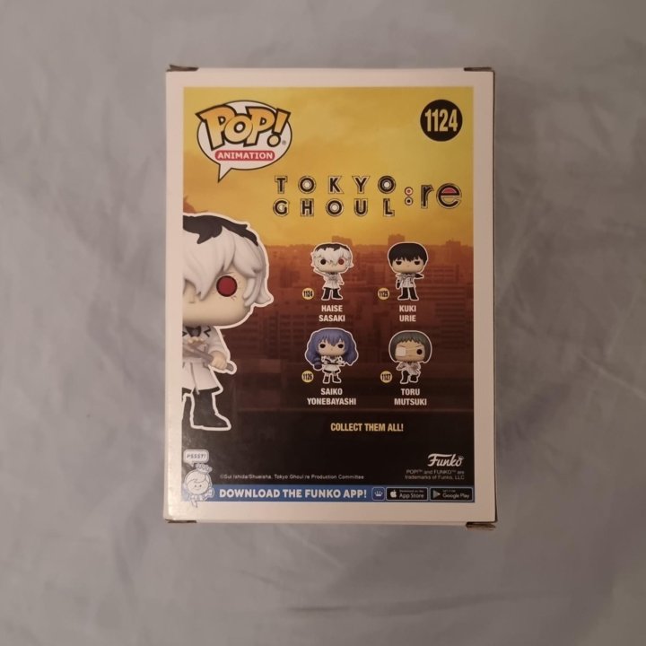 Funko pop sasaki haise tokyo ghoul :re