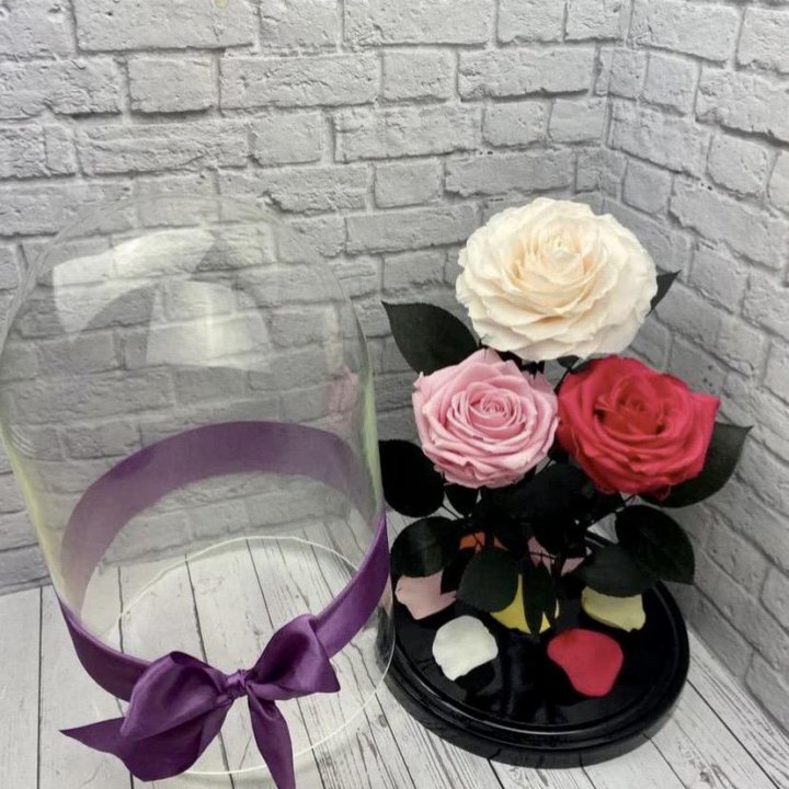 Роза в колбе ????