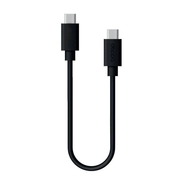 Дата-кабель USB-C - USB-C, 3A, 1.2м, Deppa