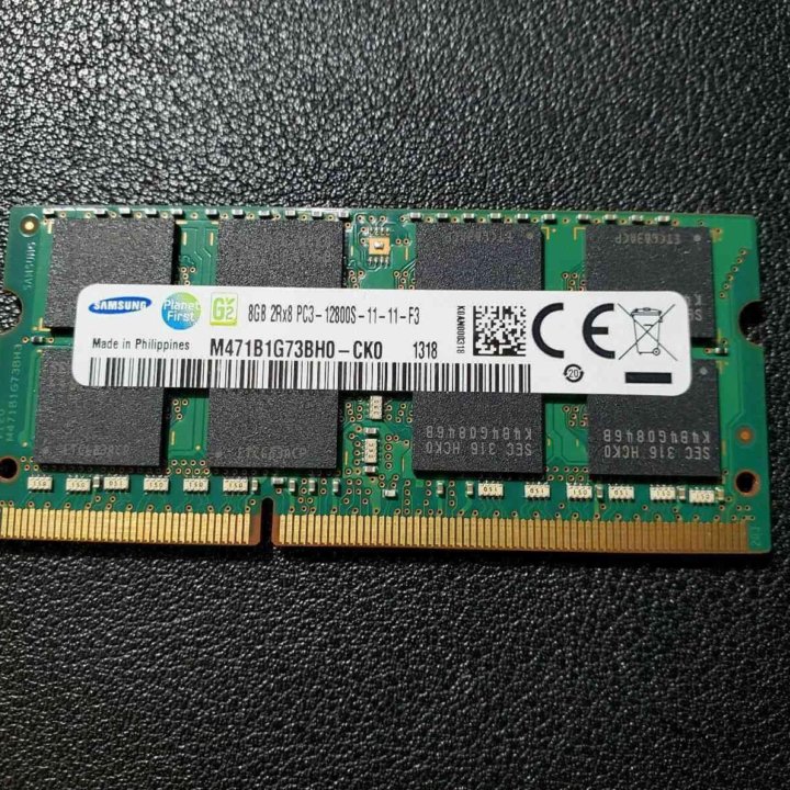 Samsung 8GB 1600 Mhz DDR3 память на ноутбук PC3L