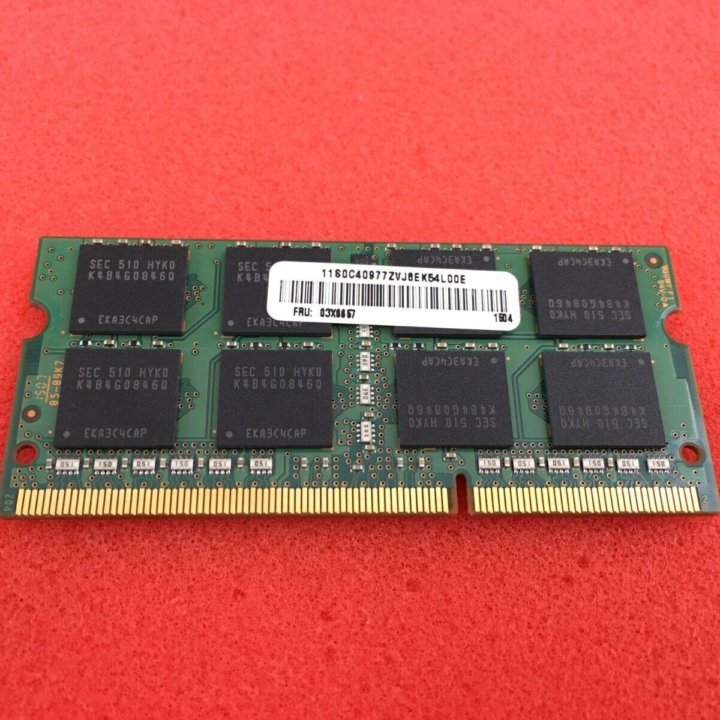 Samsung 8GB 1600 Mhz DDR3 память на ноутбук PC3L