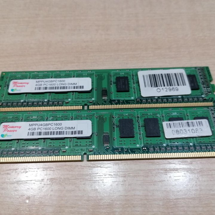 Мemory Power 8GB(2x4GB) DDR3 PC3-12800 1600 MHz