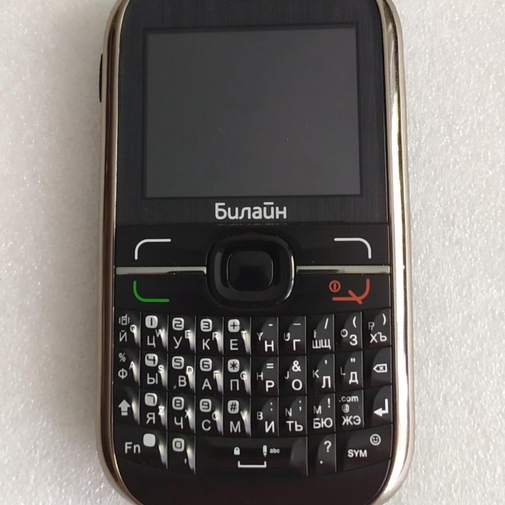 Телефон QWERTY Alcatel DualSim. Билайн.