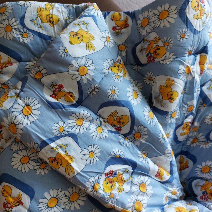 Одеяло детское новое 120х150