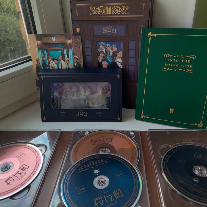 BTS альбом 5th muster DVD MAGIC SHOP