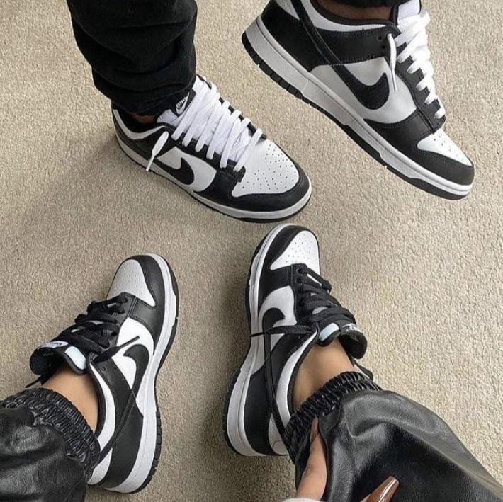 NIKE DUNK LOW RETRO WHITE BLACK