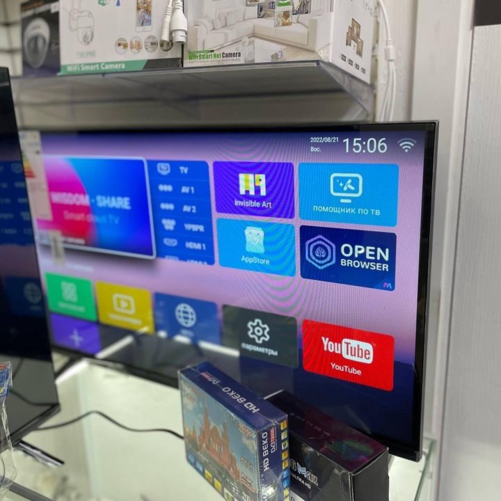 Телевизор Smart tv \ Android 9 (новый, гарантия)