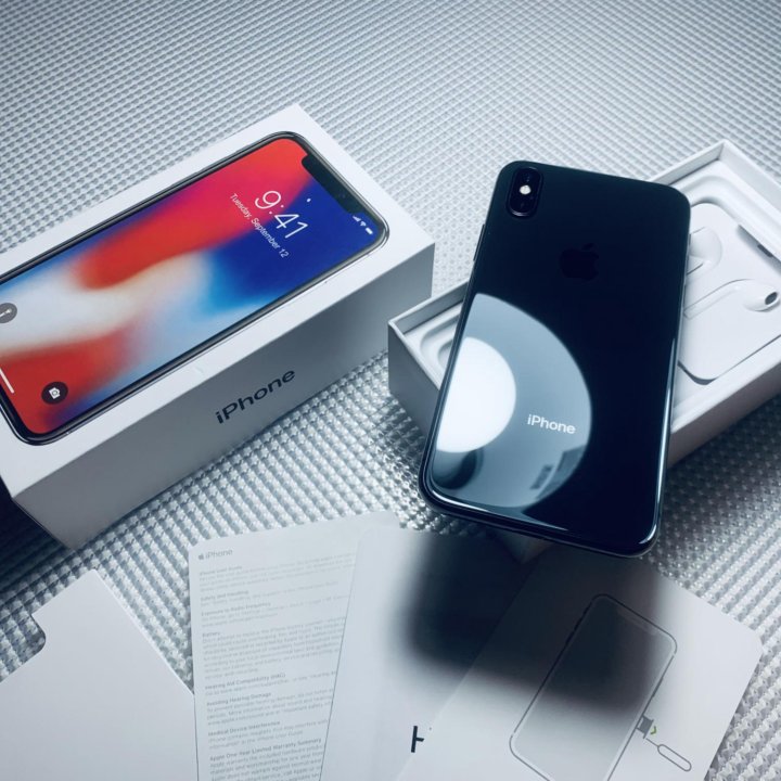 Новый iPhone X 256Gb ☑️☑️☑️☑️☑️☑️