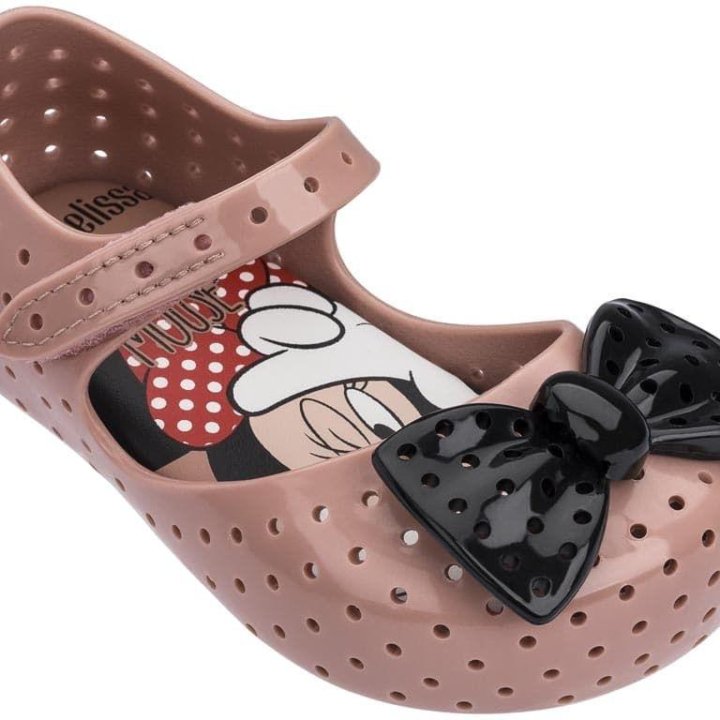 Туфли 32459 Mini Melissa Furadinha + Minnie mouse