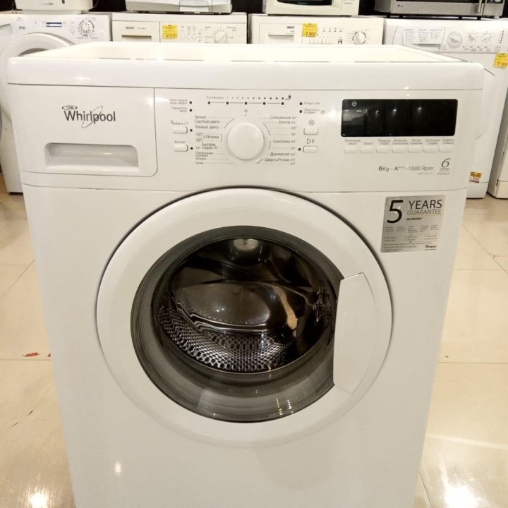 Стиральная машина Whirlpool , AWS 63013 , загрузка