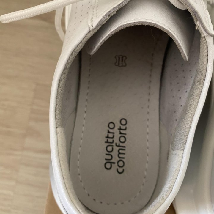 Полуботинки кожаные