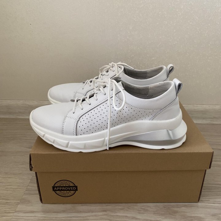 Полуботинки кожаные