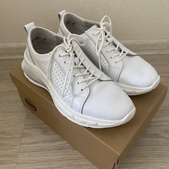 Полуботинки кожаные