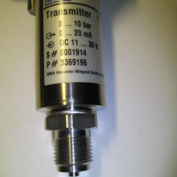 WIKA PRESSURE TRANSMITTER F10 0-10bar