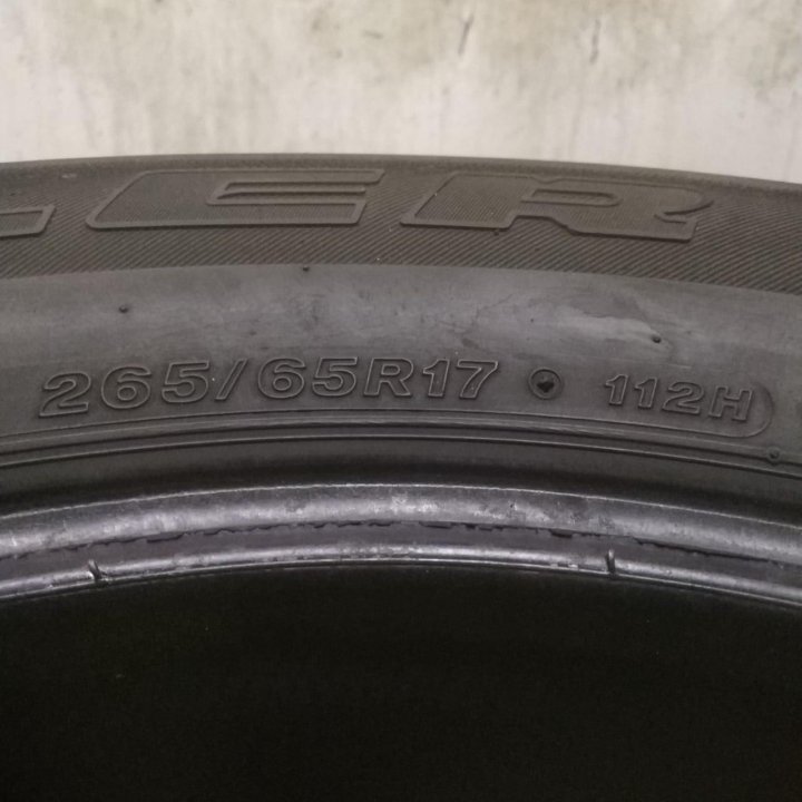 265/65 R17 Bridgestone Dueler H/T 840 4шт