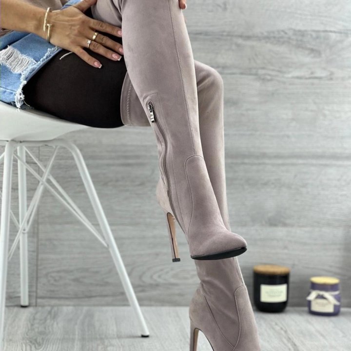 Сапоги ботфорты