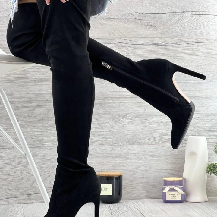 Сапоги ботфорты