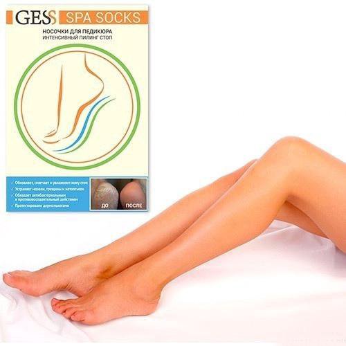 Носочки для педикюра Gess Spa Socks