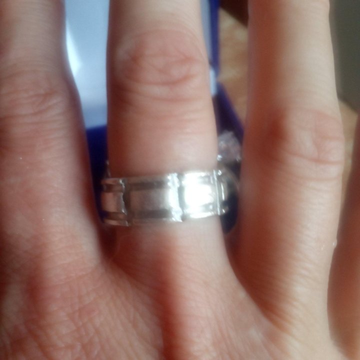 Кольцо серебро 18 размер. мужское