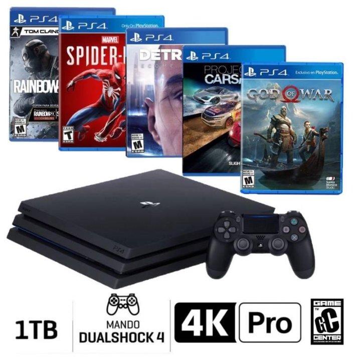 PS4 PRO +750 игр + санция заряда + Гарантия