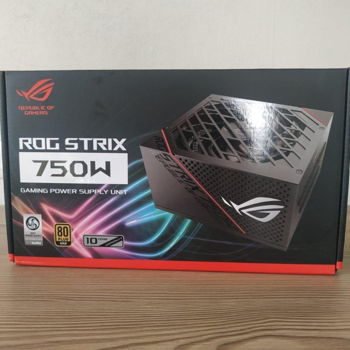 Блок питания asus ROG strix 750