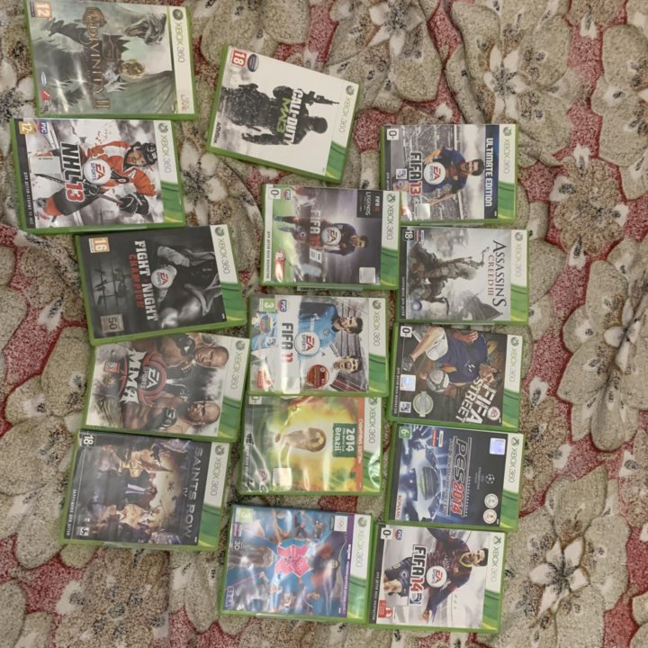 Xbox 360 + куча игр