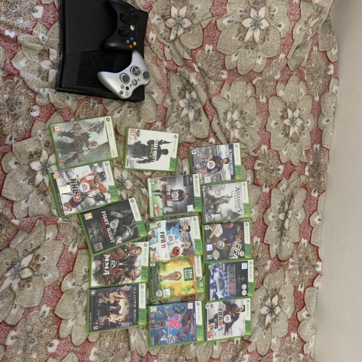 Xbox 360 + куча игр