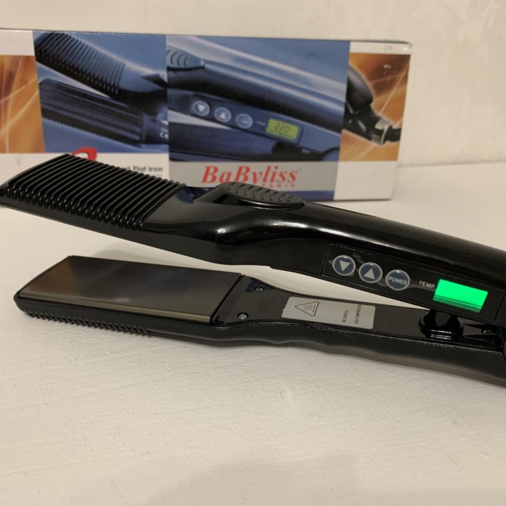 Выпрямитель / утюжок для волос babyliss новый