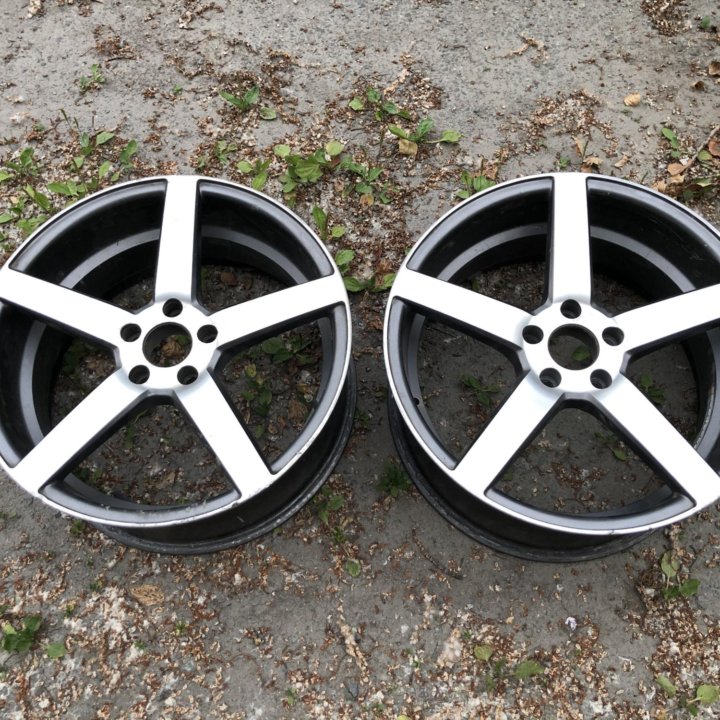 Диск литой R19 5/114 Vossen 1шт кривой