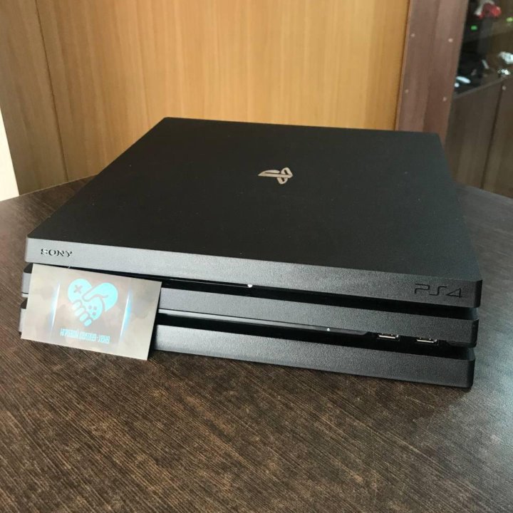 2 джойстика +тихая PlayStation 4 Pro 1000Gb PS4 PS