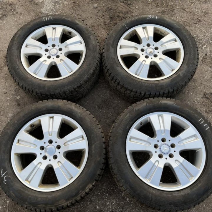 Зима Pirelli Ice Zero 255/55 R18 + Литьё Mercedes