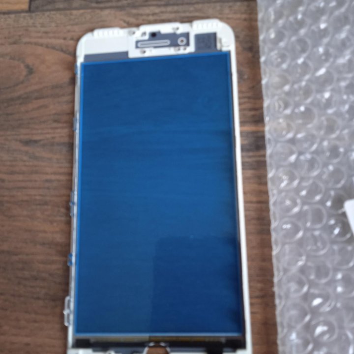 стекло+тачскрин для iPhone 6s plus белый