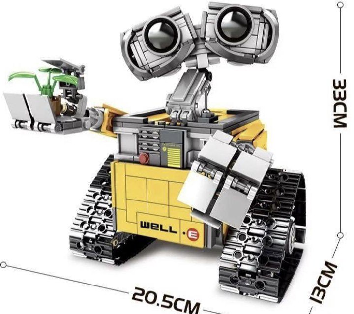 Конструктор Валли Wall E 687 деталей лего