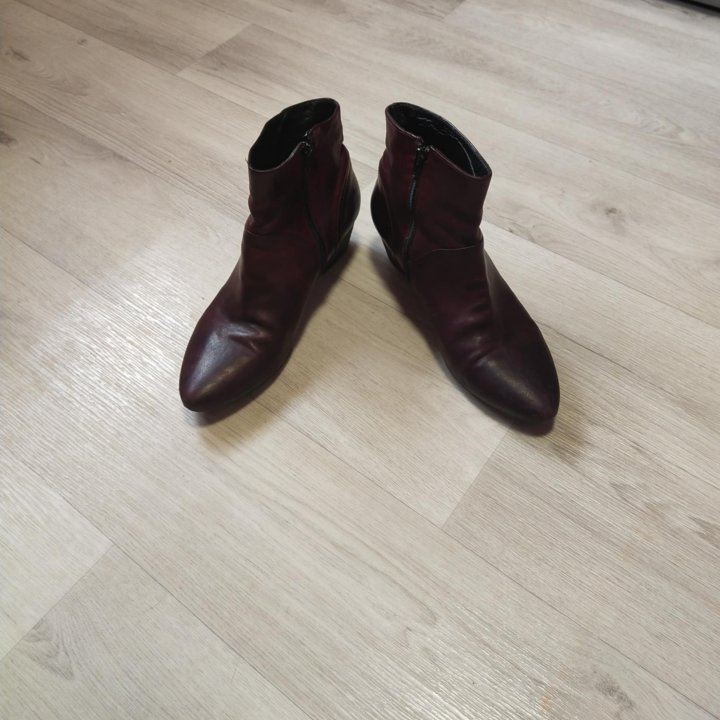 Ботинки нат кожа