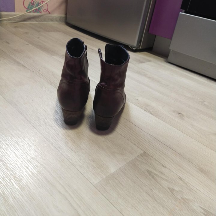 Ботинки нат кожа