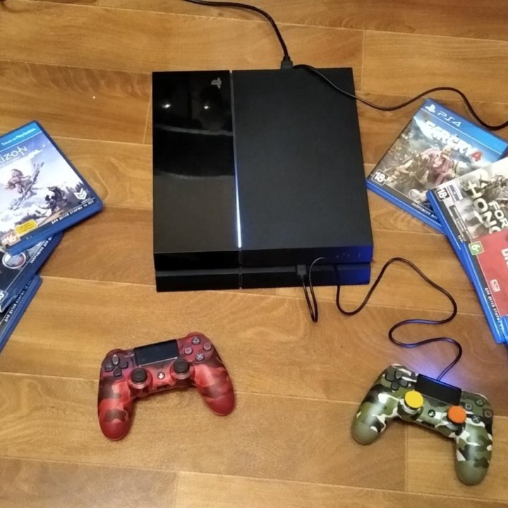 Ps4 + 2 Дж + 2 Игры