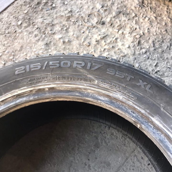 215/50R17 Nokian Hakkapeliitta 8 (Лот №4687)