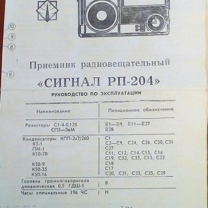 ИНСТРУКЦИИ к бытовой технике СССР
