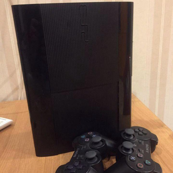 Super Slim ps3( 60 игр)