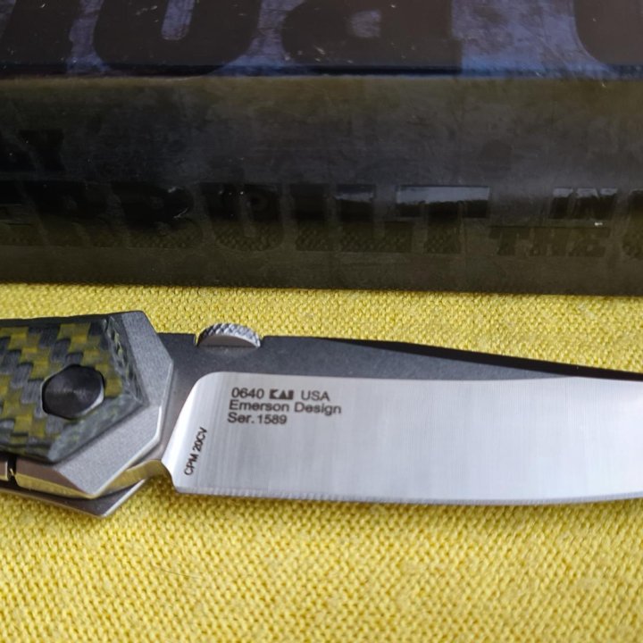 Нож Zero Tolerance 0640 Новый CPM20cv титан карбон