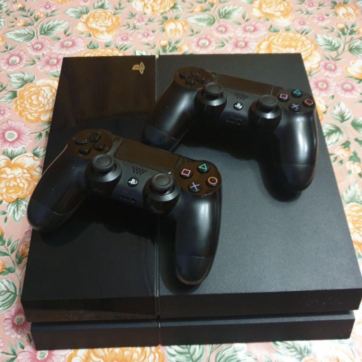 Приставка ps4 (playstation 4) 1tb + 2 геймпада