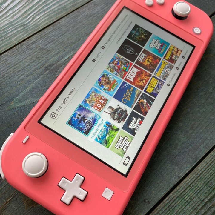 Nintendo Switch Lite + игры