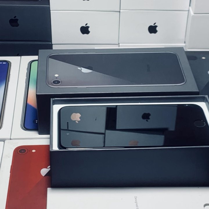 iPhone 8 Space Gray 64 Gb Как с магазина 