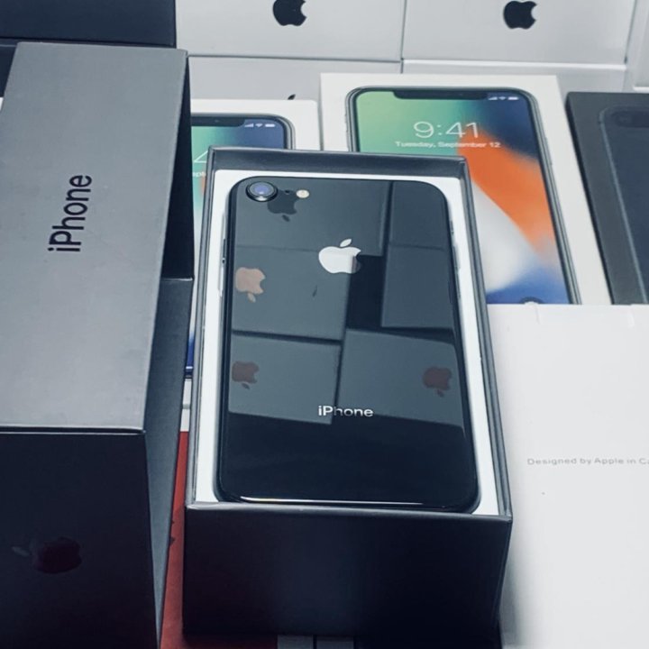 iPhone 8 Space Gray 64 Gb Как с магазина 