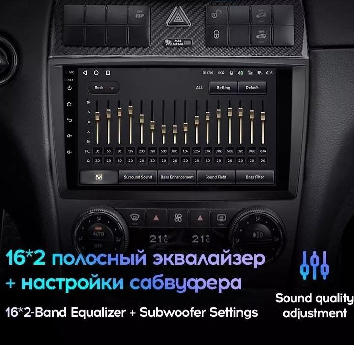 Mercedes c-class Android teyes штатная магнитола