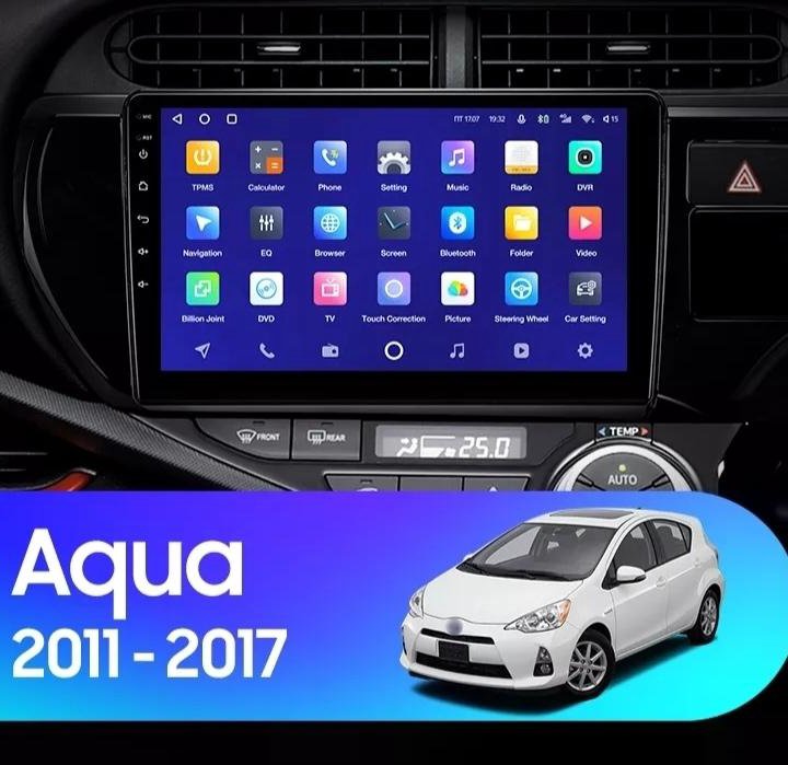 Toyota aqua Android teyes штатная магнитола