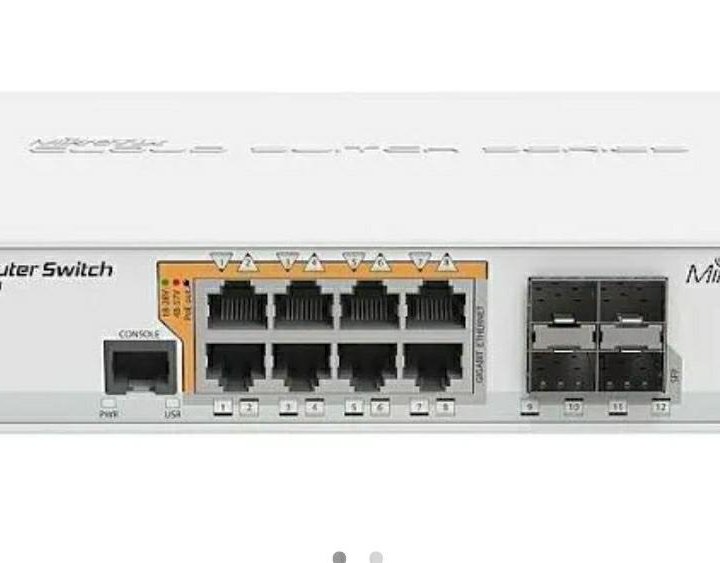 Коммутатор Mikrotik CRS112-8P-4S-IN c POE