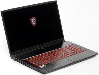 Ноутбук MSI GF75 Thin 10SC-083XRU черный