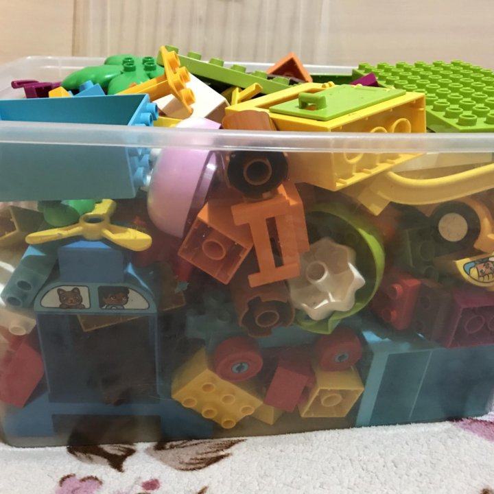 Lego duplo, ящиком конструкторы !