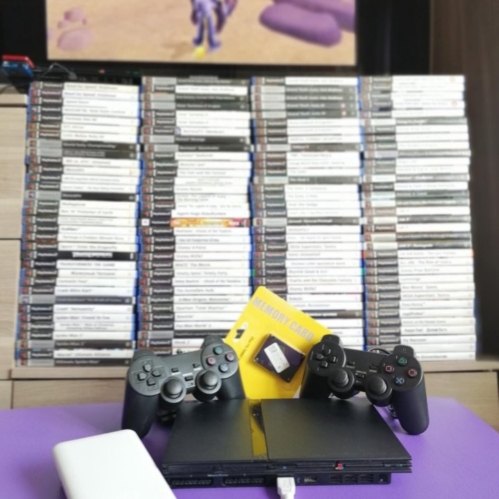 Sony PS2 и 150 игр